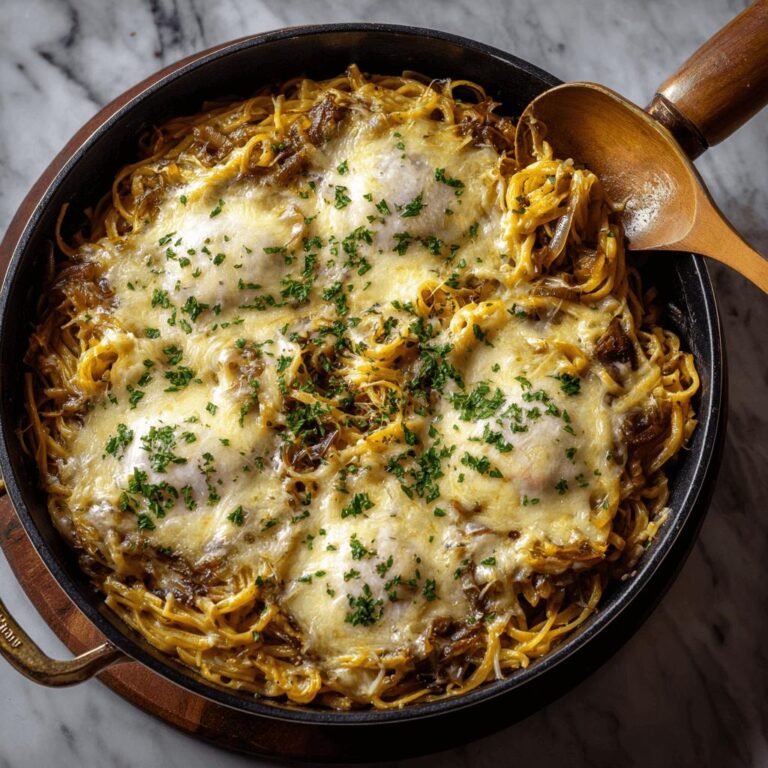 French Onion One-Pot Pasta