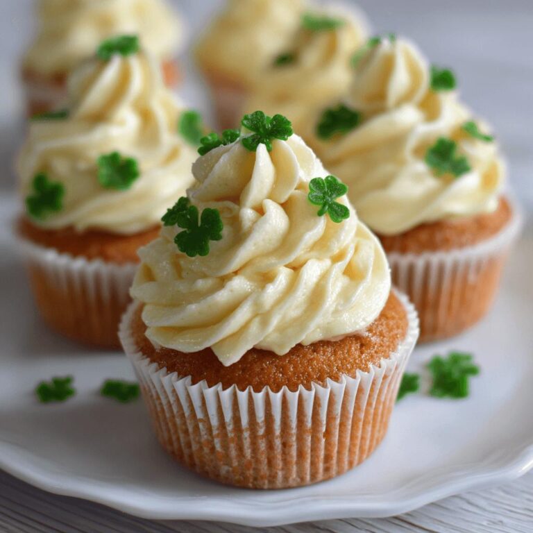 Irish Cream Cupcakes