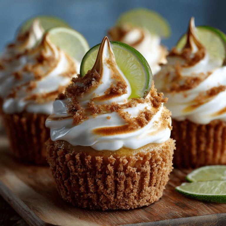 Key Lime Pie Cupcakes