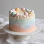 Korean-Inspired Minimalist Pastel Cake