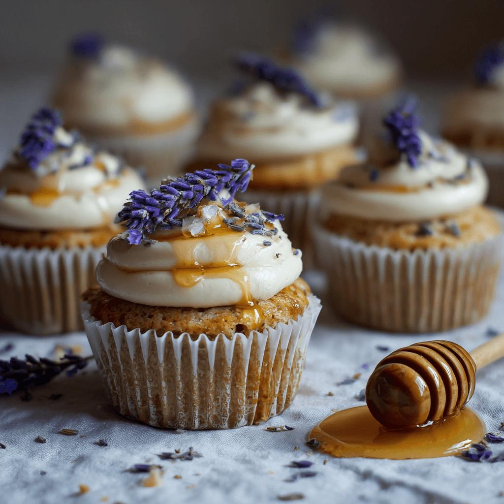 Lavender Honey Cupcakes