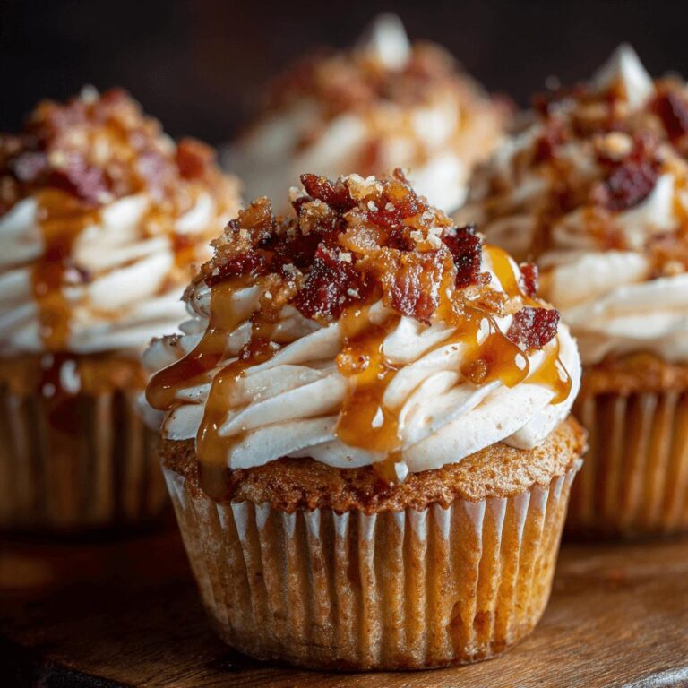 Maple Bacon Cupcakes