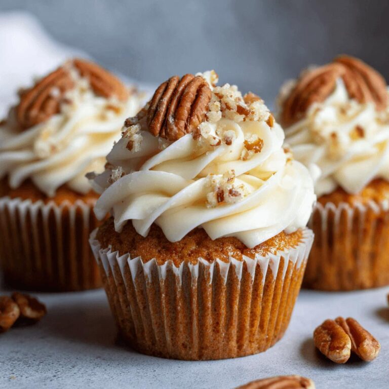 Maple Pecan Cupcakes