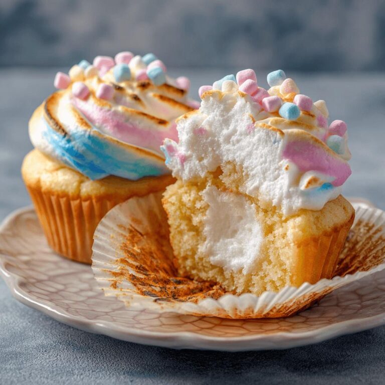 Marshmallow-Filled Cupcakes