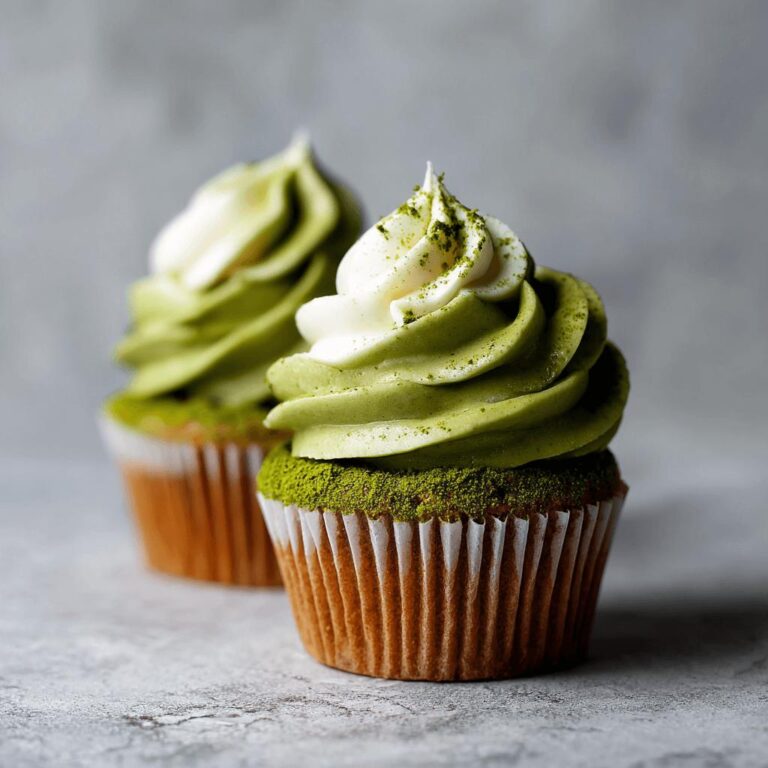 Matcha Green Tea Cupcakes