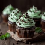 Mint Chocolate Chip Cupcakes