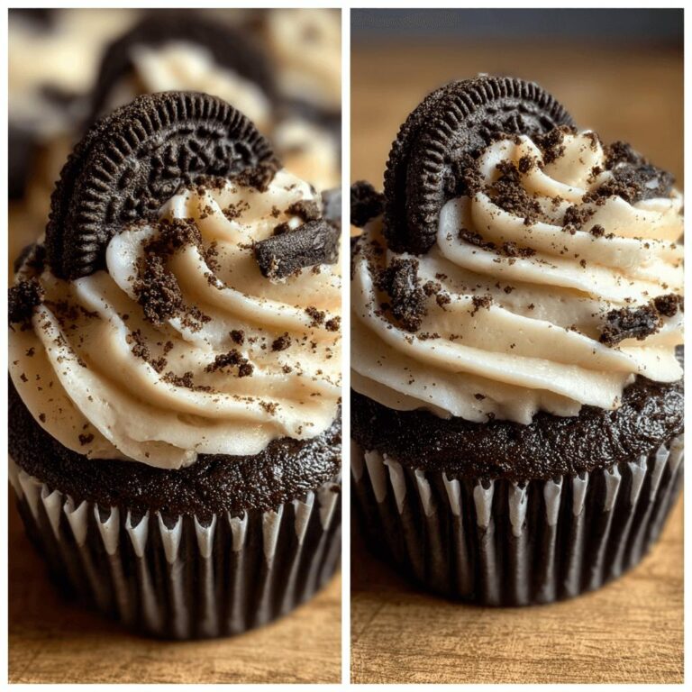 Oreo Cookies & Cream Cupcakes