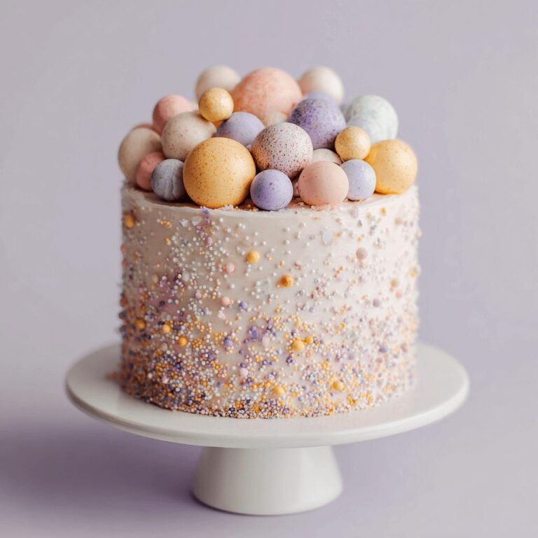 Pastel Confetti Bobble Cake