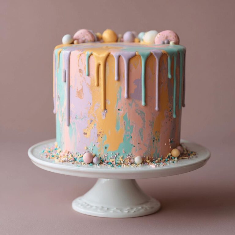 Pastel Splash Paintcake