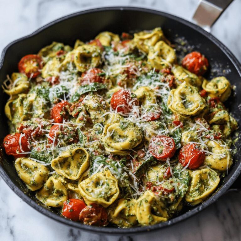 Pesto Tortellini Skillet