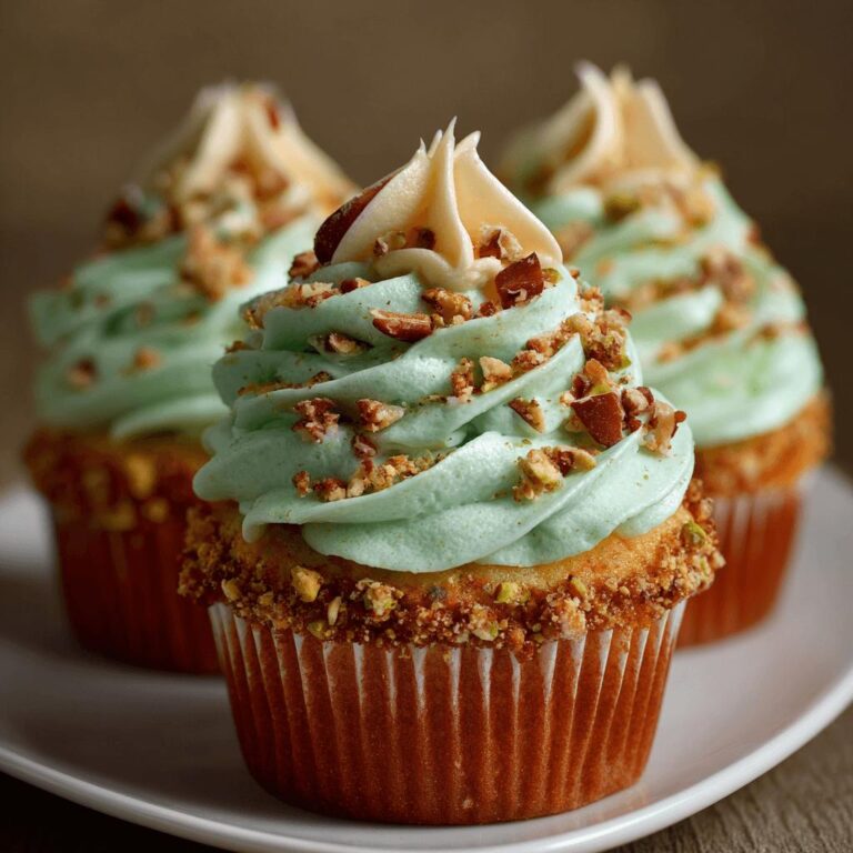 Pistachio Cupcakes