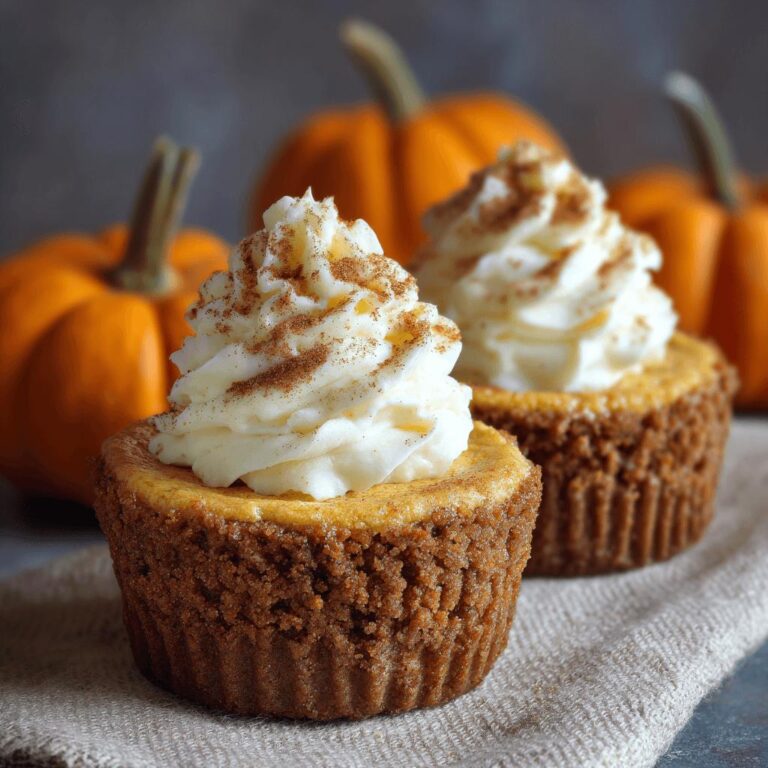 Pumpkin Cheesecake Cupcakes