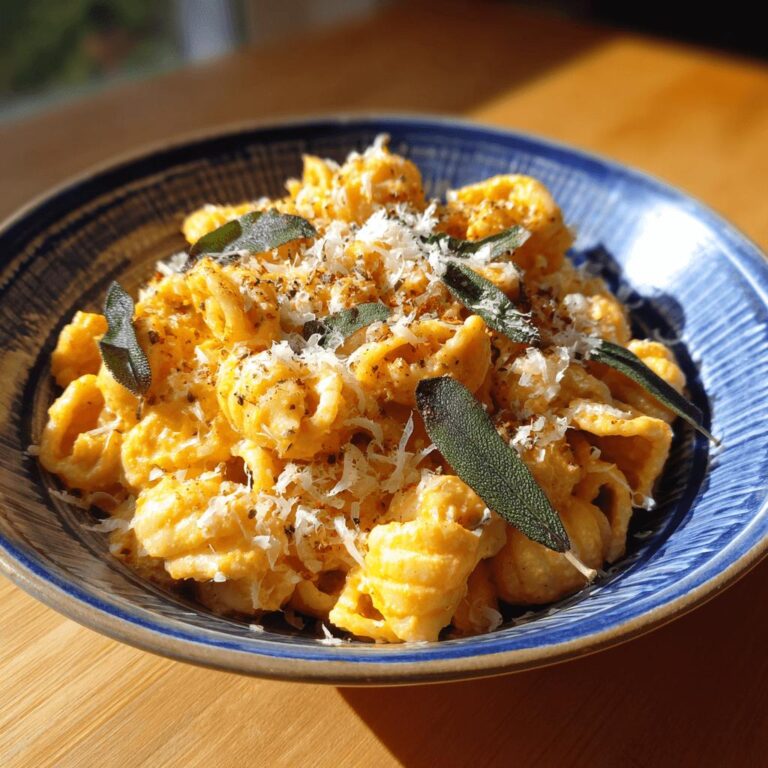 Pumpkin Sage Pasta
