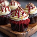 Red Velvet Cheesecake Cupcakes