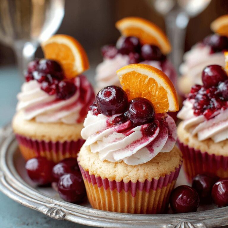 Sangria Cupcakes