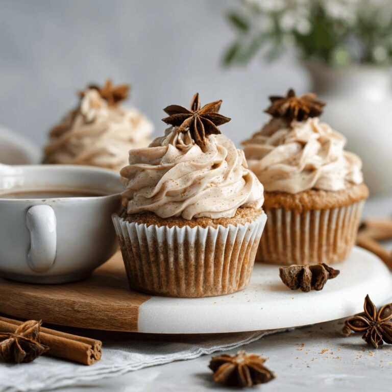 Spiced Chai Cupcakes