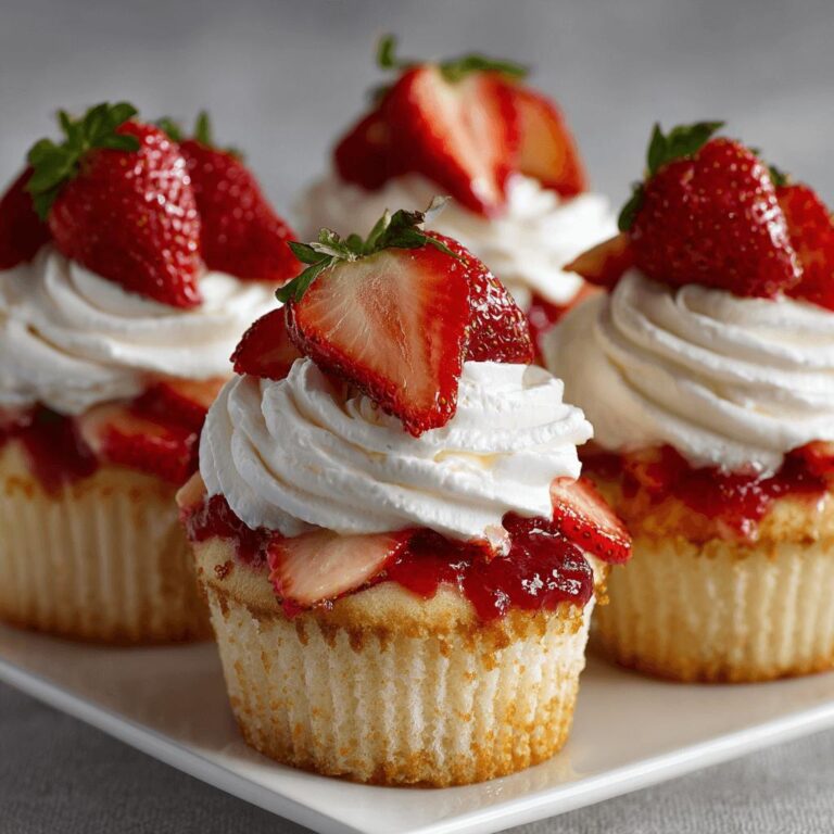 Strawberry Shortcake Cupcakes