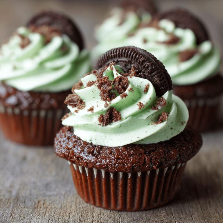 Thin Mint Cupcakes