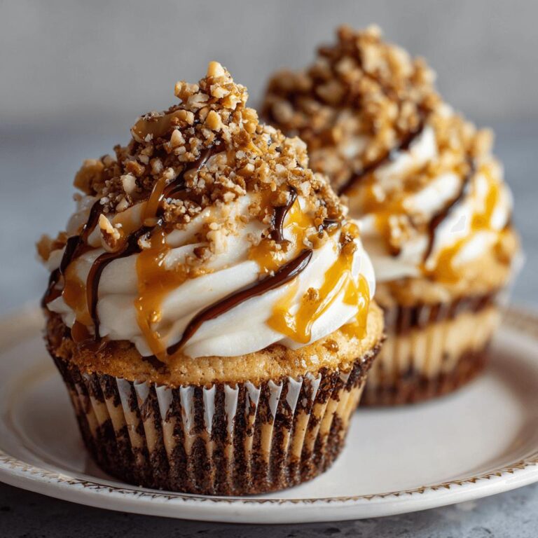 Toffee Crunch Cupcakes