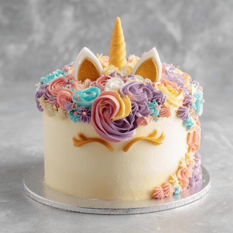 Unicorn Fantasy Buttercream Cake