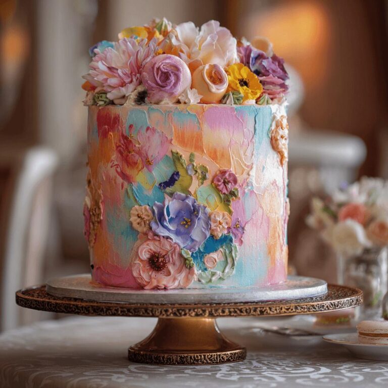 Watercolor Windsor Cake