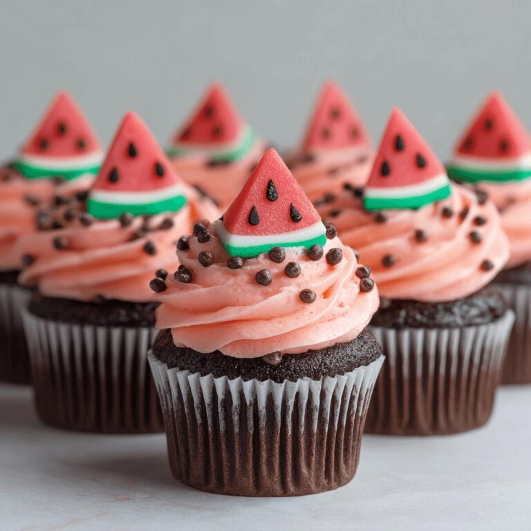 Watermelon Cupcakes