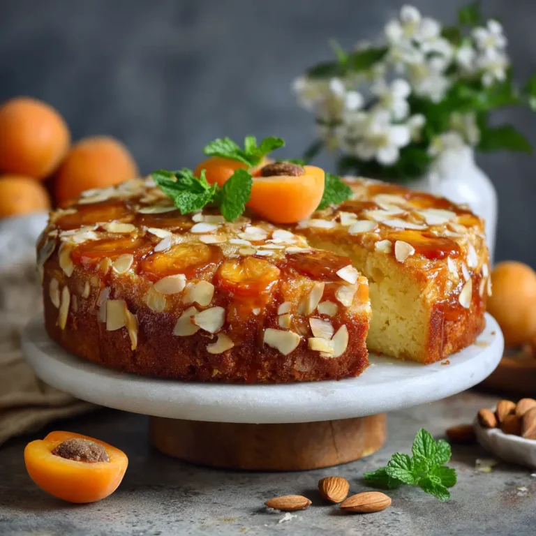 Apricot Almond Cake