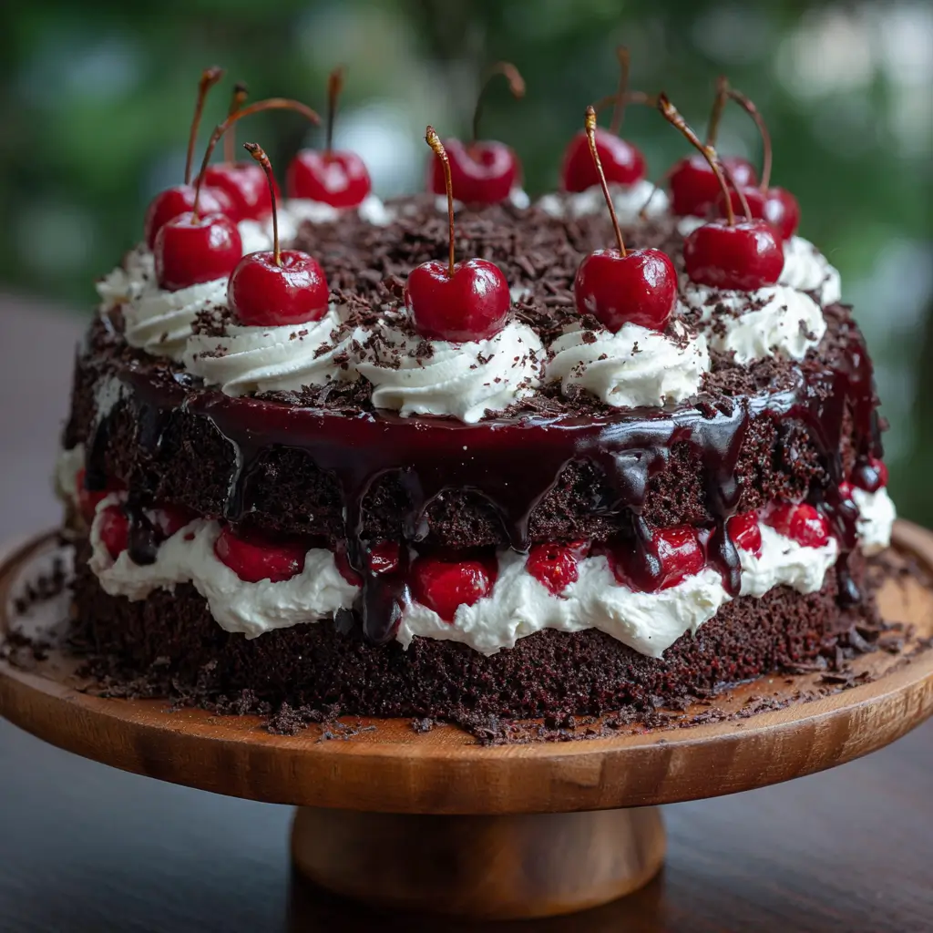 Black Forest Cherry Cake