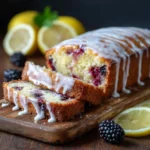 Blackberry Lemon Drizzle Cake