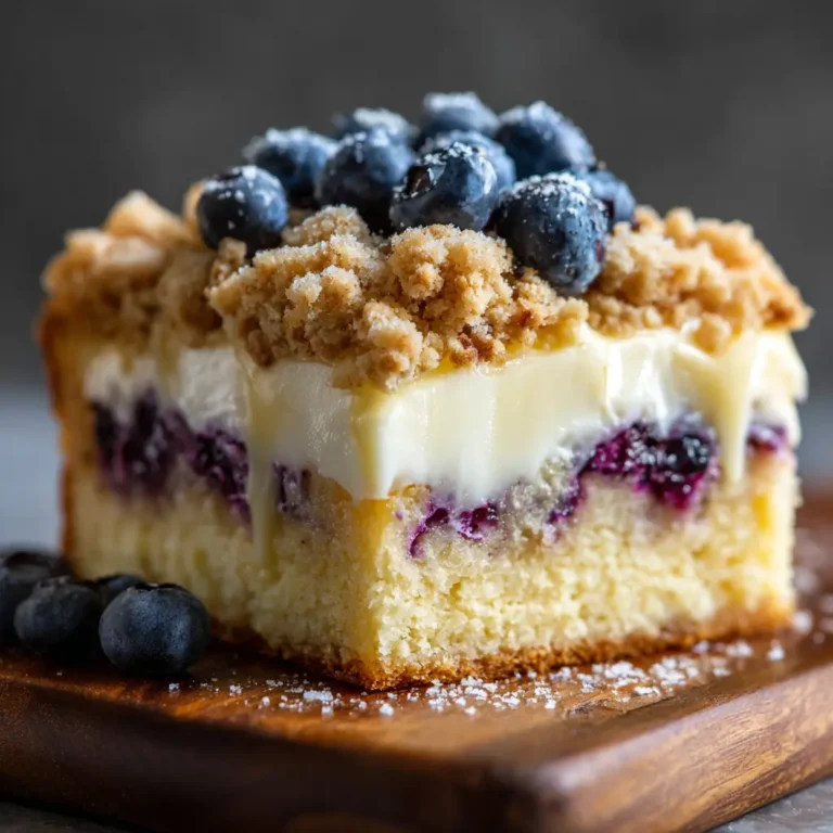 Blueberry Cheesecake Crumb Cake