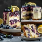 Blueberry Lemon Cheesecake Cake
