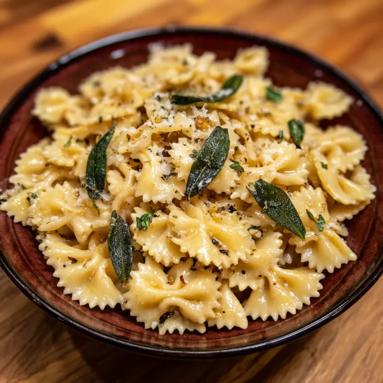 Brown Butter Sage Pasta