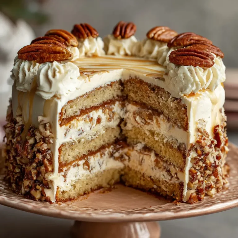 Butter Pecan Layer Cake