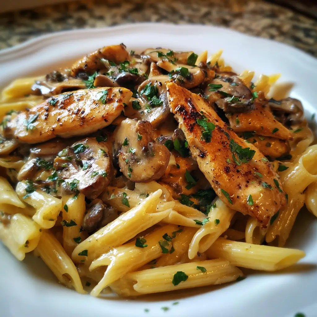 Chicken Marsala Pasta