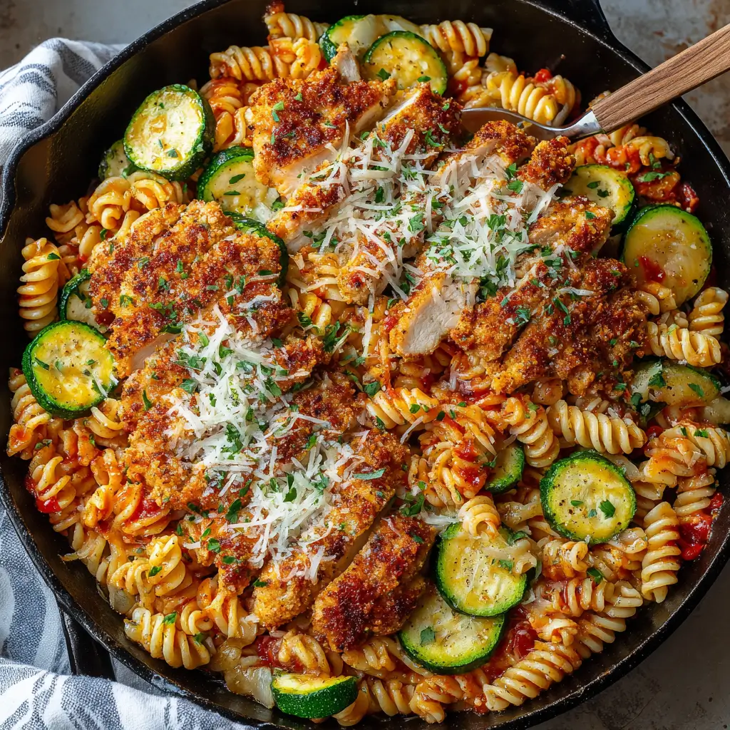 Chicken Parmesan Pasta