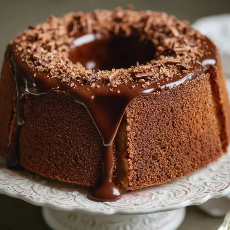 Chocolate Chiffon Cake