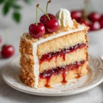 Classic Cherry Layer Cake