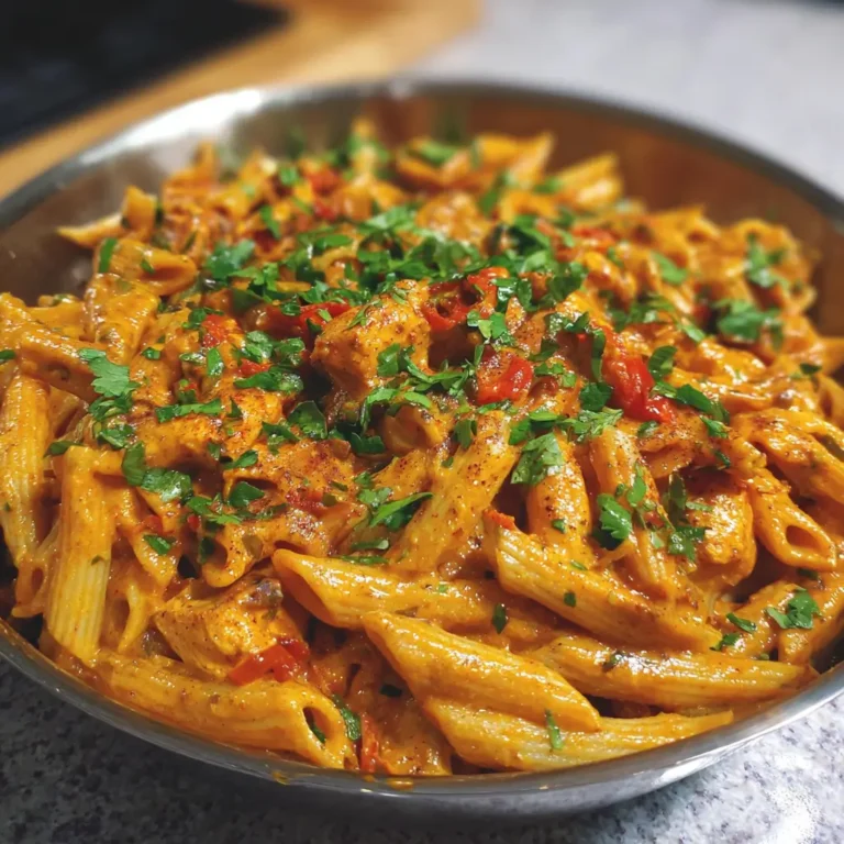 Creamy Tikka Masala Pasta