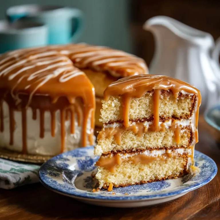 Dulce de Leche Caramel Cake