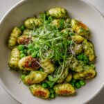 Gnocchi with Pesto and Peas