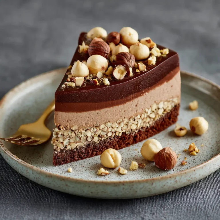 Hazelnut Mocha Torte
