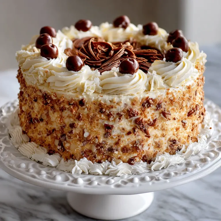 Italian Cream Cake