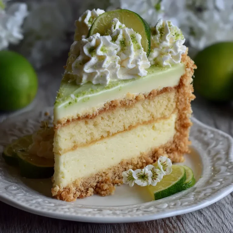 Key Lime Cheesecake Cake