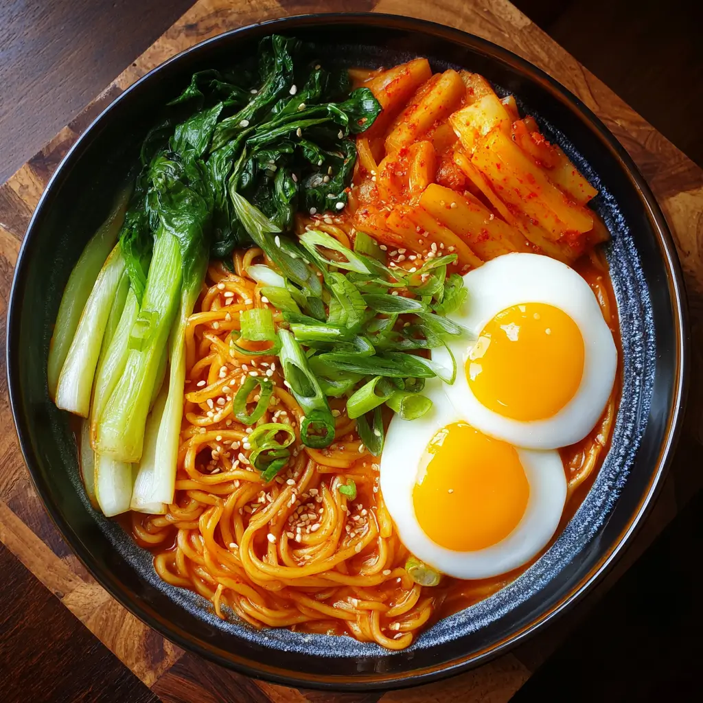 Korean Fire Noodle Pasta