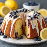 Lemon Blueberry Pound Cake