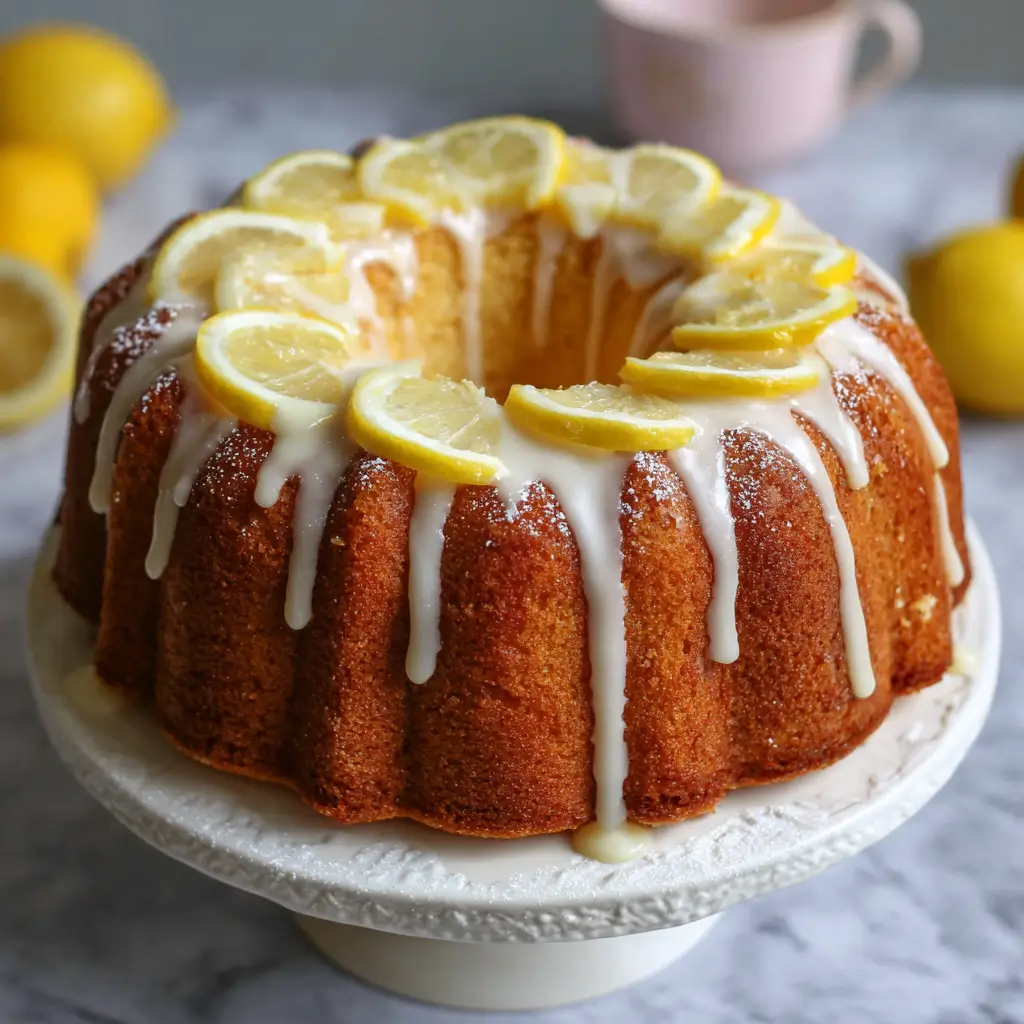 Lemon Drizzle Bundt Cake