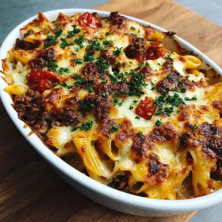 Meat Lovers Pasta Bake