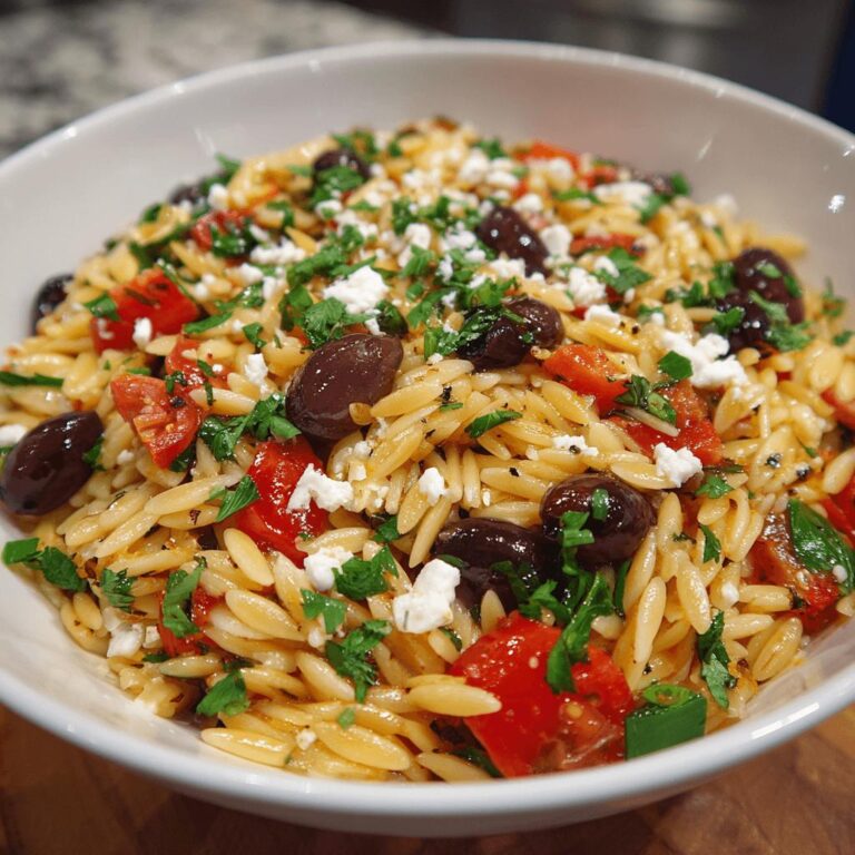 Mediterranean Orzo Pasta