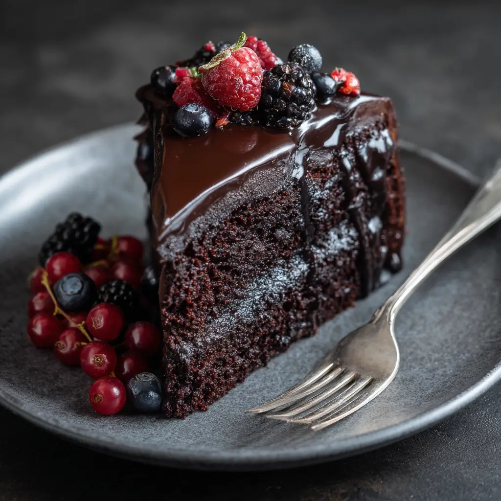 Midnight Dark Chocolate Cake