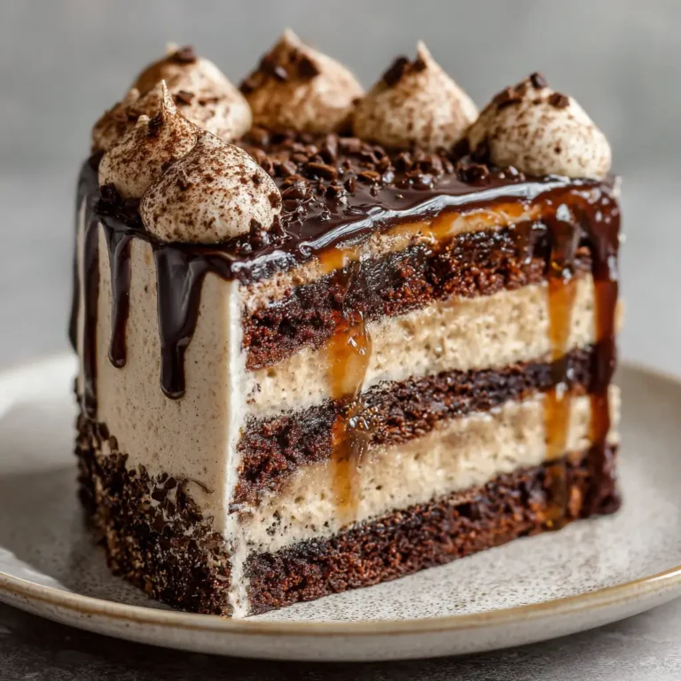 Mocha Espresso Layer Cake